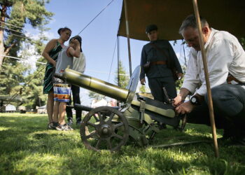 28.07.2018 Skarżysko - Kamienna. Muzeum Orła Białego. Piknik historyczny / Jarosław Kubalski / Radio Kielce