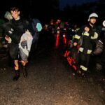 Wiosna. Ewakuacja dwóch obozów harcerskich po obfitych opadach deszczu / Jarosław Kubalski / Radio Kielce