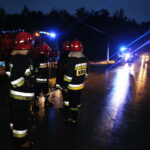 Wiosna. Ewakuacja dwóch obozów harcerskich po obfitych opadach deszczu / Jarosław Kubalski / Radio Kielce