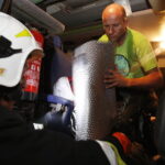 Wiosna. Ewakuacja dwóch obozów harcerskich po obfitych opadach deszczu / Jarosław Kubalski / Radio Kielce