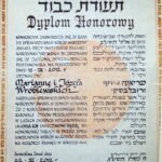 Polacy ratujący Żydów. Rodzina Wróblewskich z Mirocic. Dyplom honorowy / Jarosław Kubalski / Radio Kielce