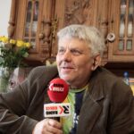 Komaszyce. Audycja „Niedziela z Gwiazdą”. Na zdjęciu: Kazimierz Mazur / Krzysztof Bujnowicz / Radio Kielce