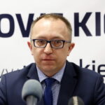 Konferencja Platformy Obywatelskiej. Na zdjęciu: Artur Gierada - poseł PO / Marzena Mąkosa / Radio Kielce