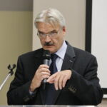 Wykład dr Ryszarda Śmietanki-Kruszelnickiego: „Pogrom Żydów w Kielcach 4 lipca 1946 r. w świetle najnowszych badań i literatury przedmiotu. Analiza krytyczna” w Centrum Edukacyjnym Instytutu Pamięci Narodowej „Przystanek Historia” w Kielcach. Na zdjęciu: dr Ryszard Śmietanka-Kruszelnicki / Marzena Mąkosa / Radio Kielce