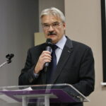 Wykład dr Ryszarda Śmietanki-Kruszelnickiego: „Pogrom Żydów w Kielcach 4 lipca 1946 r. w świetle najnowszych badań i literatury przedmiotu. Analiza krytyczna” w Centrum Edukacyjnym Instytutu Pamięci Narodowej „Przystanek Historia” w Kielcach. Na zdjęciu: dr Ryszard Śmietanka-Kruszelnicki / Marzena Mąkosa / Radio Kielce