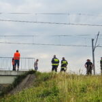 Śmiertelny wypadek na torach w miejscowości Brzeźno w gminie Sobków / Ewa Pociejowska-Gawęda / Radio Kielce