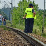 Śmiertelny wypadek na torach w miejscowości Brzeźno w gminie Sobków / Ewa Pociejowska-Gawęda / Radio Kielce