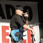 Koncertowe Lato z Radiem Kielce. Koncert zespołu ANKH w Parku Miejskim w Kielcach. Piotr Krzemiński - gitara i wokal  / Marzena Mąkosa / Radio Kielce