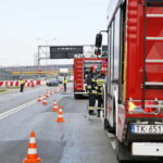 Pożar przy ulicy Łódzkiej / Marzena Mąkosa / Radio Kielce