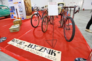 VII Festiwal Tuningu DUB IT! Przedwojenne rowery "Łuczniki", wyprodukowane w Fabryce Broni / Marzena Mąkosa / Radio Kielce