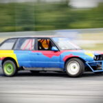 VII Festiwal Tuningu DUB IT! Pokazy driftu  / Marzena Mąkosa / Radio Kielce