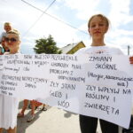 Protest mieszkańców. Są oburzeni planem stworzenia składowiska chemicznych odpadów na osiedlu pod kieleckim Telegrafem / Marzena Mąkosa / Radio Kielce