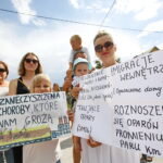 Protest mieszkańców. Są oburzeni planem stworzenia składowiska chemicznych odpadów na osiedlu pod kieleckim Telegrafem / Marzena Mąkosa / Radio Kielce