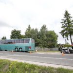 Wypadek autokaru z dziećmi w Radlinie / Marzena Mąkosa / Radio Kielce