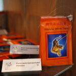 Wystawa przedmiotów, których nie można przywozić z wakacyjnych wycieczek w Izbie Administracji Skarbowej w Kielcach. Plastry zawierające pochodne Piżmowca / Marzena Mąkosa / Radio Kielce