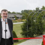Uroczyste otwarcie Ogrodu Botanicznego. Wojciech Lubawski, prezydent Kielc  / Marzena Mąkosa / Radio Kielce