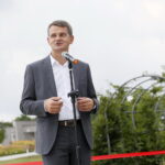 Uroczyste otwarcie Ogrodu Botanicznego. Na zdjęciu: prof. zw. dr hab. Jacek Semaniak - UJK Kielce / Marzena Mąkosa / Radio Kielce