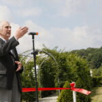 Uroczyste otwarcie Ogrodu Botanicznego. Na zdjęciu: prof. Stanisław Cieśliński  / Marzena Mąkosa / Radio Kielce