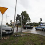 Wypadek na skrzyżowaniu ulic Wapiennikowej i Tarnowskiej / Marzena Mąkosa / Radio Kielce