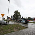 Wypadek na skrzyżowaniu ulic Wapiennikowej i Tarnowskiej / Marzena Mąkosa / Radio Kielce