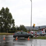 Wypadek na skrzyżowaniu ulic Wapiennikowej i Tarnowskiej / Marzena Mąkosa / Radio Kielce