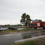 Wypadek na skrzyżowaniu ulic Wapiennikowej i Tarnowskiej / Marzena Mąkosa / Radio Kielce