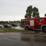 Wypadek na skrzyżowaniu ulic Wapiennikowej i Tarnowskiej / Marzena Mąkosa / Radio Kielce