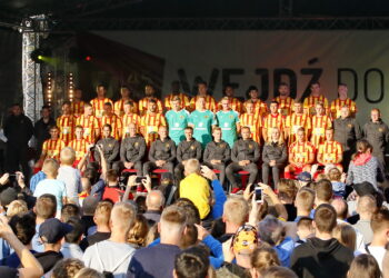 Prezentacja zespołu Korony Kielce / Marzena Mąkosa / Radio Kielce