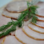 Śniadanie w ogrodzie Radia Kielce. Wędliny / Marzena Mąkosa / Radio Kielce