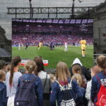 Mecz Francja-Chorwacja / Marzena Mąkosa / Radio Kielce