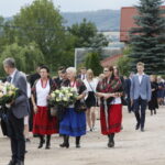 Uroczystości poświęcone 75. rocznicy śmierci pięciu partyzantów z oddziału „Wybranieccy” / Marzena Mąkosa / Radio Kielce