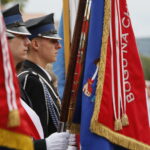 Uroczystości poświęcone 75. rocznicy śmierci pięciu partyzantów z oddziału „Wybranieccy” / Marzena Mąkosa / Radio Kielce