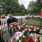 Uroczystości poświęcone 75. rocznicy śmierci pięciu partyzantów z oddziału „Wybranieccy” / Marzena Mąkosa / Radio Kielce