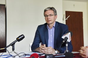 Adam Jarubas, wiceprezes PSL, europoseł / Marzena Mąkosa / Radio Kielce