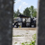 Składowisko niebezpiecznych odpadów w Nowinach przy ulicy Perłowej / Marzena Mąkosa / Radio Kielce