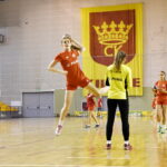 Trening piłkarek ręcznych w Hali Legionów / Marzena Mąkosa / Radio Kielce