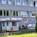 Akcja protestacyjna w SHL / Marzena Mąkosa / Radio Kielce