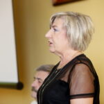 Konferencja prasowa MPK. Na zdjęciu: Elżbieta Śreniawska - prezes MPK / Marzena Mąkosa / Radio Kielce