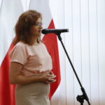 Wręczenie promes na usuwanie skutków klęsk żywiołowych. Na zdjęciu: Agata Wojtyszek, wojewoda świętokrzyski / Marzena Mąkosa / Radio Kielce