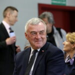 Podpisanie umowy na budowę pierwszego fragmentu obwodnicy Morawicy. Na zdjęciu: Andrzej Bętkowski - wicewojewoda świętokrzyski / Marzena Mąkosa / Radio Kielce