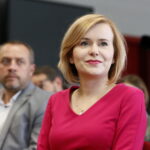 Podpisanie umowy na budowę pierwszego fragmentu obwodnicy Morawicy. Na zdjęciu: Anna Krupka - poseł PiS / Marzena Mąkosa / Radio Kielce