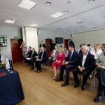 Podpisanie umowy na budowę pierwszego fragmentu obwodnicy Morawicy. Na zdjęciu od lewej: Marcin Niewadził - zastępca dyrektora kieleckiego oddziału Generalnej Dyrekcji Dróg Krajowych i Autostrad ds. Ekonomiczno-Finansowych, Krzysztof Strzelczyk - dyrektor kieleckiego oddziału Generalnej Dyrekcji Dróg Krajowych i Autostrad, Sławomir Barczak - Dyrektor Obszaru Infrastruktury w Mostostal Warszawa S.A., Andrzej Bętkowski - wicewojewoda świętokrzyski, Anna Krupka - poseł PiS, Łukasz Smółka - szef Gabinetu Politycznego Ministra Infrastruktury, Krzysztof Lipiec - poseł PiS, Andrzej Pruś - radny PiS, wiceprzewodniczący Sejmiku Województwa Świętokrzyskiego / Marzena Mąkosa / Radio Kielce