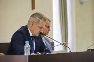 Sesja Rady Miasta. Na zdjęciu: Dariusz Kozak, radny / Marzena Mąkosa / Radio Kielce