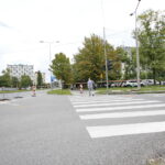 Remont drogi przed wjazdem na teren Szpitala Wojewódzkiego w Kielcach / Marzena Mąkosa / Radio Kielce