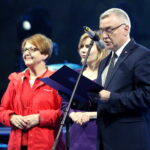 Koncert Alleluja, czyli Happy Day III. Na zdjęciu: Andrzej Bętkowski - wicewojewoda świętokrzyski / Marzena Mąkosa / Radio Kielce