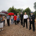 Wmurowanie kamienia węgielnego pod budowę OSP / Marzena Mąkosa / Radio Kielce