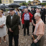 Wmurowanie kamienia węgielnego pod budowę OSP / Marzena Mąkosa / Radio Kielce