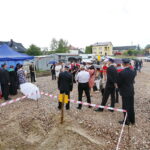 Wmurowanie kamienia węgielnego pod budowę OSP / Marzena Mąkosa / Radio Kielce