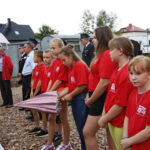 Wmurowanie kamienia węgielnego pod budowę OSP / Marzena Mąkosa / Radio Kielce