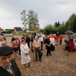 Wmurowanie kamienia węgielnego pod budowę OSP / Marzena Mąkosa / Radio Kielce